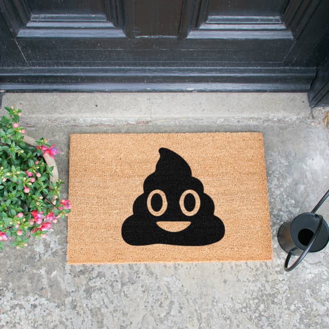 Artsy Doormats Poo Emoji doormat