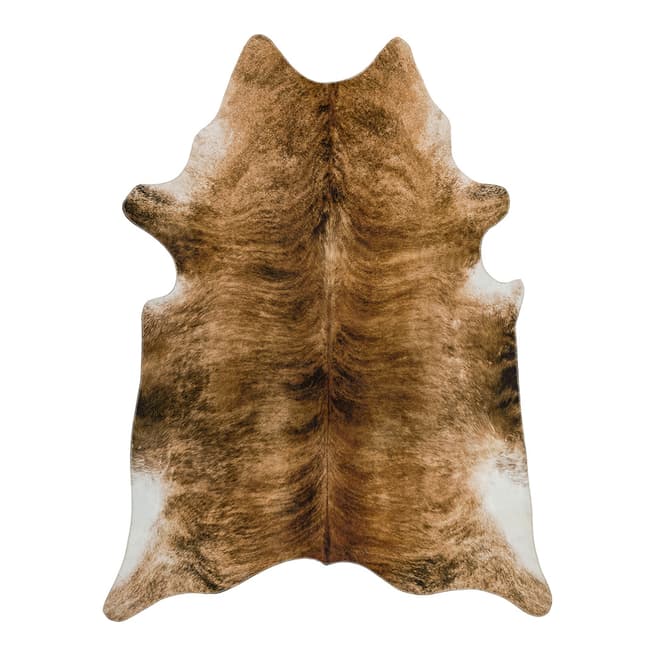 Asiatic Brown Texas Faux Cowhide Rug 190x240cm