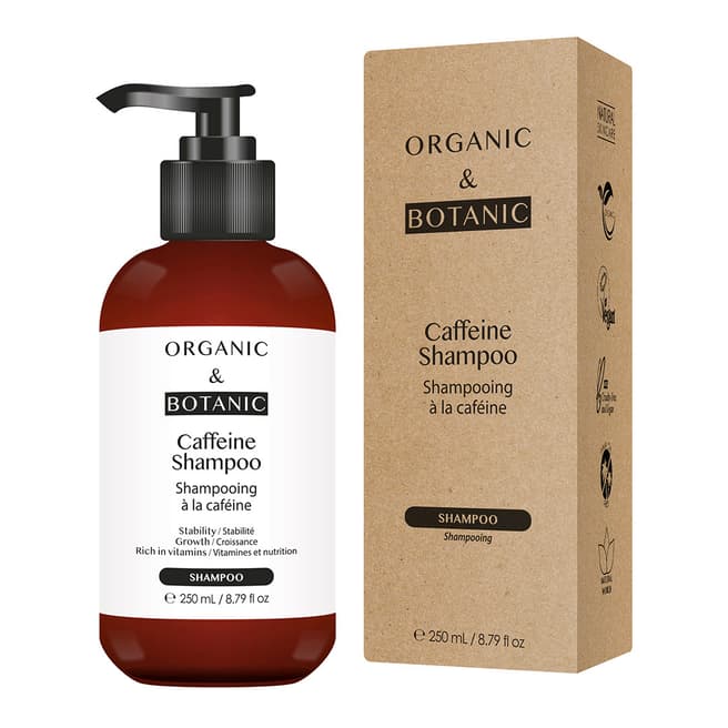 Organic & Botanic Caffeine Shampoo 250ml