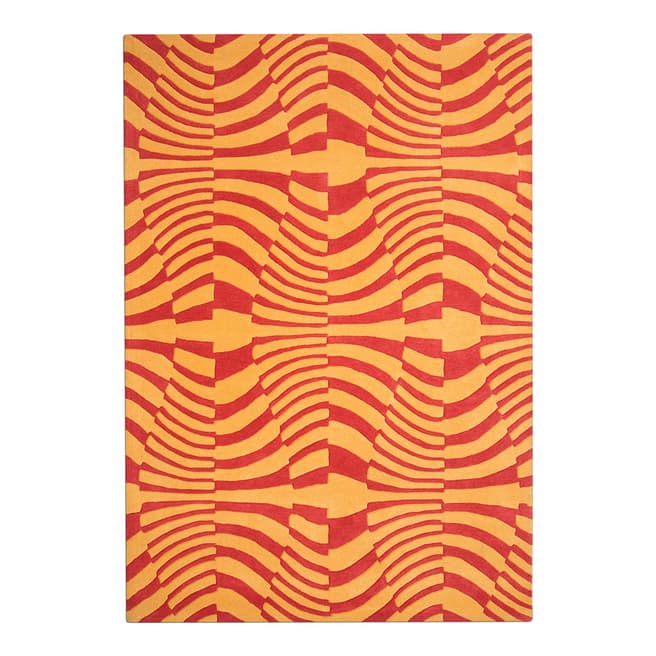 Rug Republic Red Orange Hand Tufted Rug 230x160cm