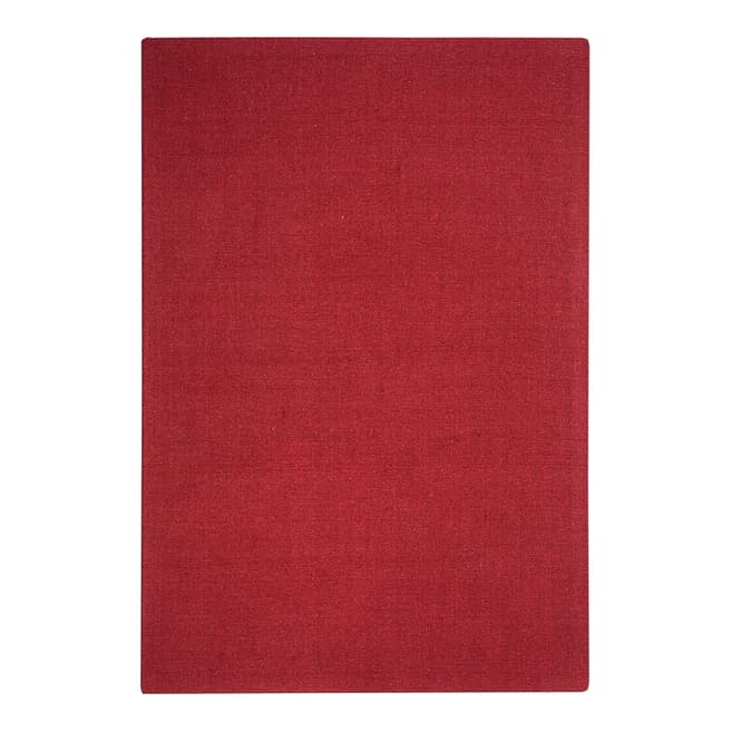 Limited Edition Red Wool Rug 180x120cm