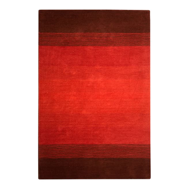 Limited Edition Red Wool Rug 170x110cm