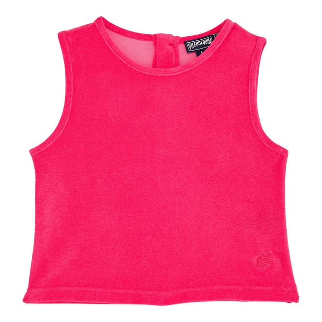 Vilebrequin Girl's Chocking Pink Garance Tank Top