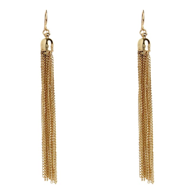 Amrita Singh Gold Chain Drop Earrings