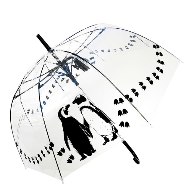 Blooms of London Black Penguins Umbrella