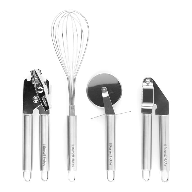 Russell Hobbs 4 Piece Stainless Steel Kitchen Tool Set