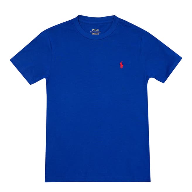 Ralph Lauren Older Boy's Blue Classic Crew Neck T-Shirt