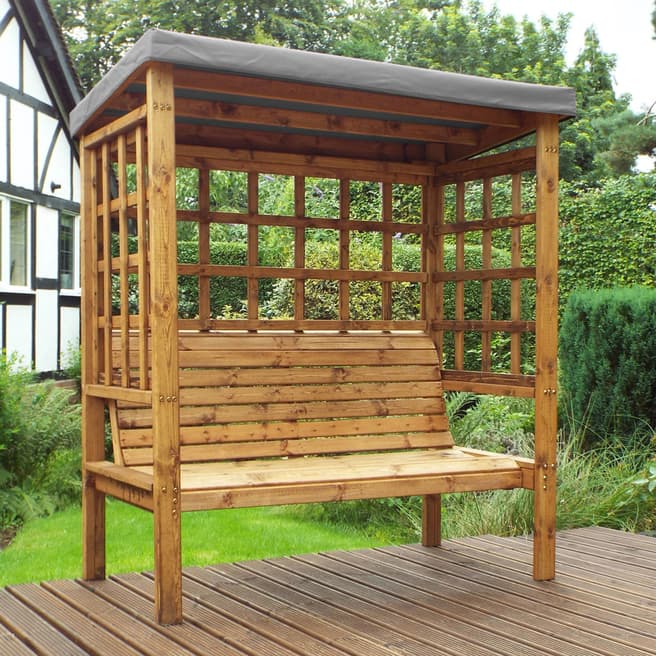 Charles Taylor Bramham 3 Seat Arbour Grey