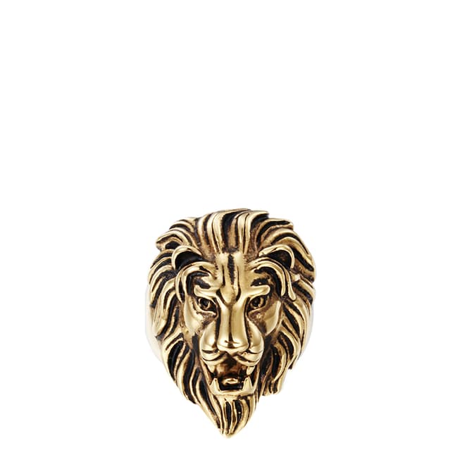 Ma Petite Amie Gold Lion Ring