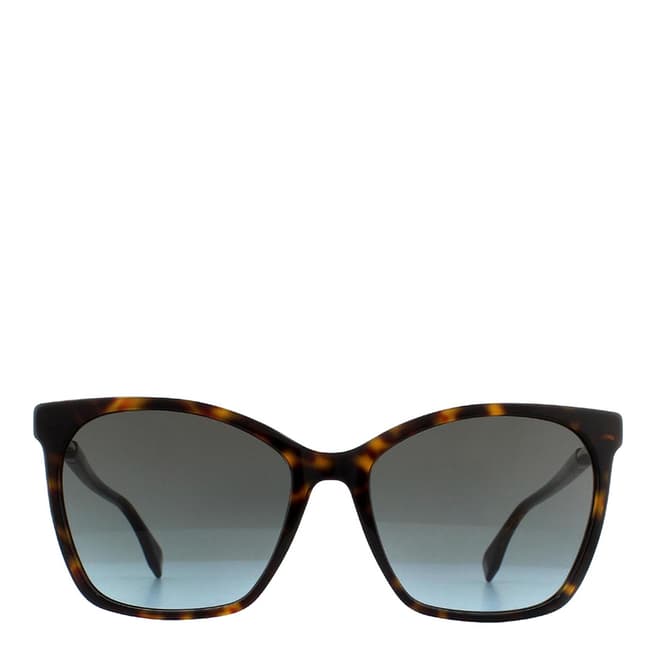 Fendi Women's Dark Havana/Brown Fendi Sunglasses 57mm