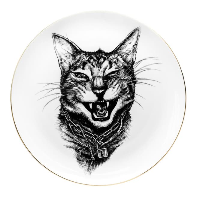 Rory Dobner Large Gangster Cat Plate