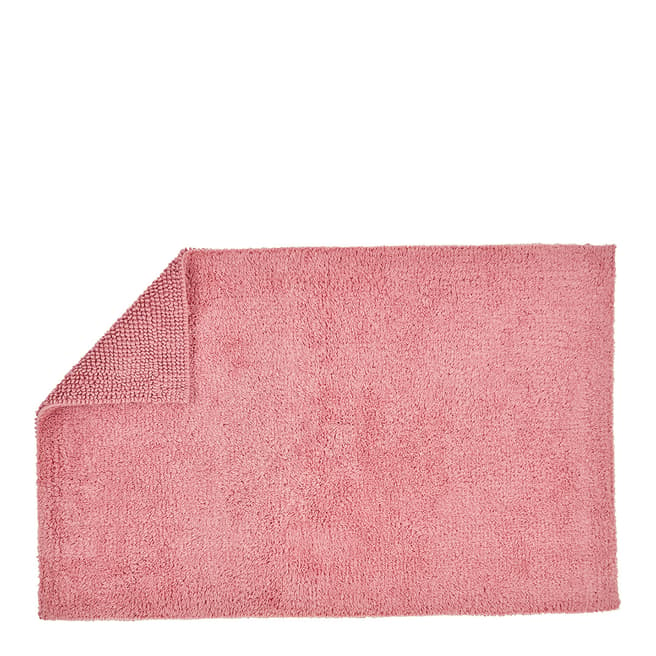 Christy Reversible Bath Rug, Blush