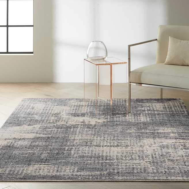 Calvin Klein Rush Rug, Grey/Beige, 1.83x1.22m