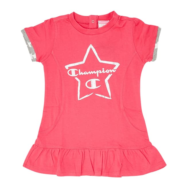 Champion Pink Graphic T-Shirt Dress