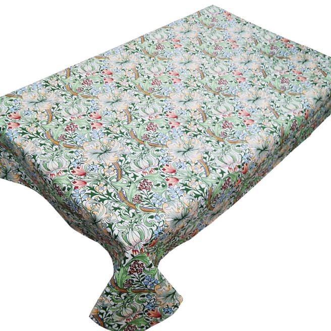 William Morris Golden Lily Acrylic Tablecloth, 132x178cm
