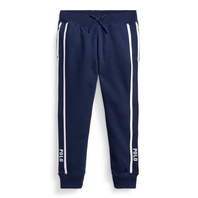 Polo Ralph Lauren Toddler Girl's French Navy Magic Fleece Joggers