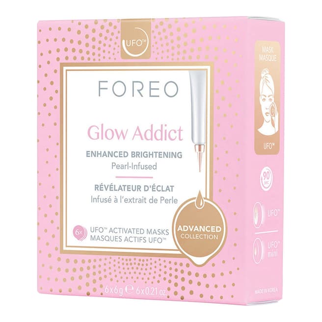 FOREO UFO Mask Advanced Glow Addict x6