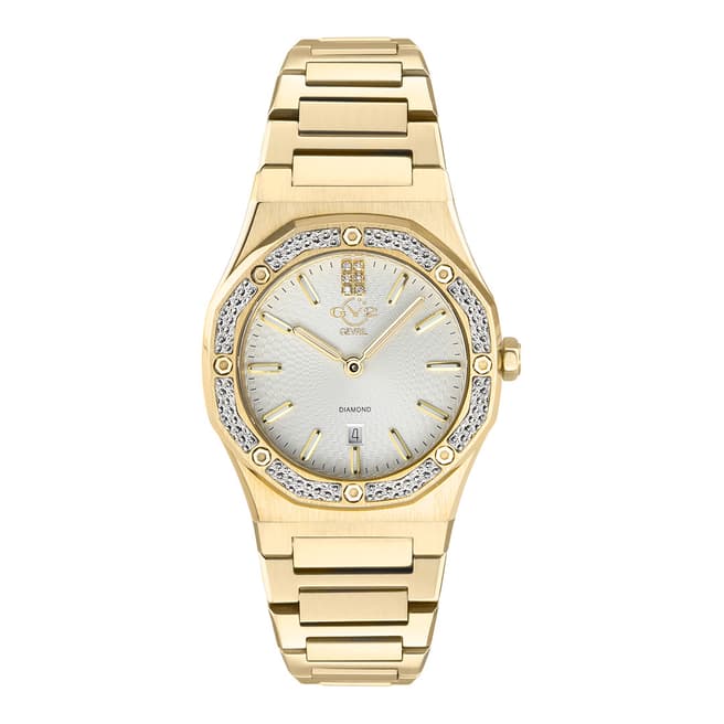 Gevril Women's Gold Palmanova Swiss Watch 33mm