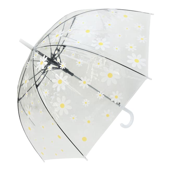 Blooms of London White Yellow Daisy Umbrella