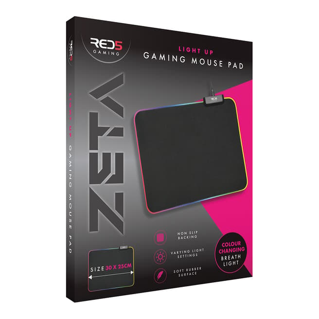 RED5 RED5 Gaming Mouse Mat - RGB Medium Mouse Mat with lights