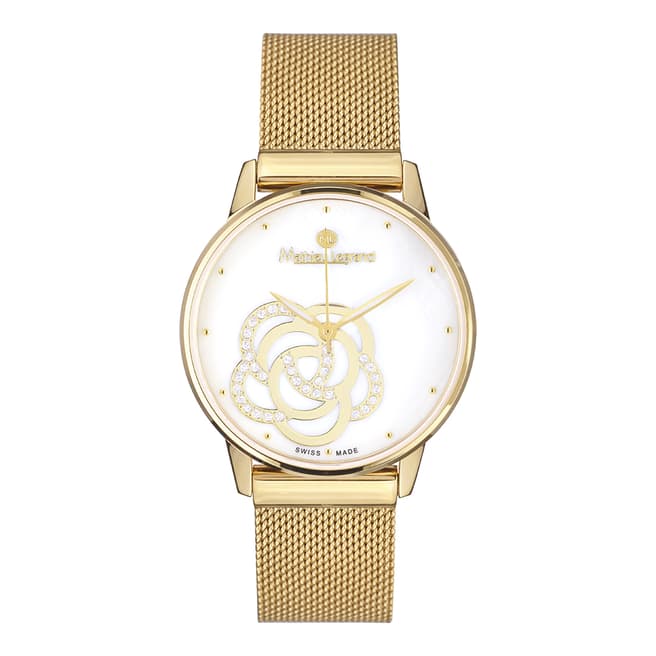 Mathieu Legrand Womens White Galantine Watch