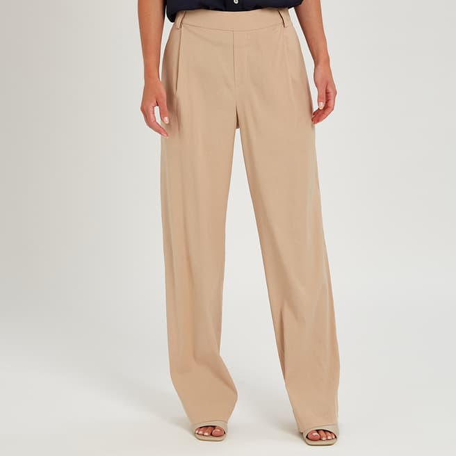 Vince Camel Wide Leg Tailored Trousers