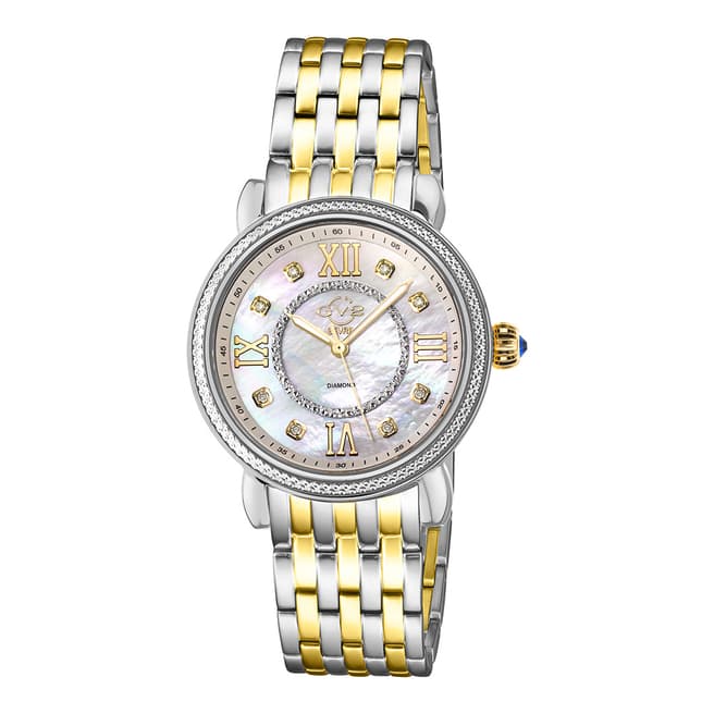 Gevril Women's Silver/ Gold Marsala Watch