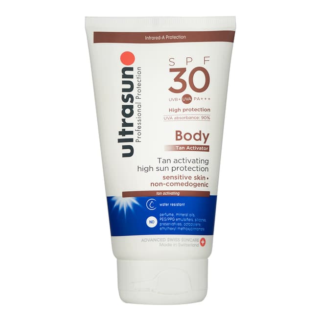 Ultrasun 30 Body Tan Activator - 150ml Tube