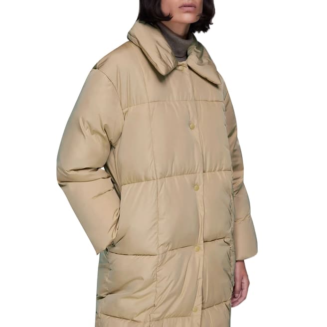 WHISTLES Camel Wren Puffer Coat