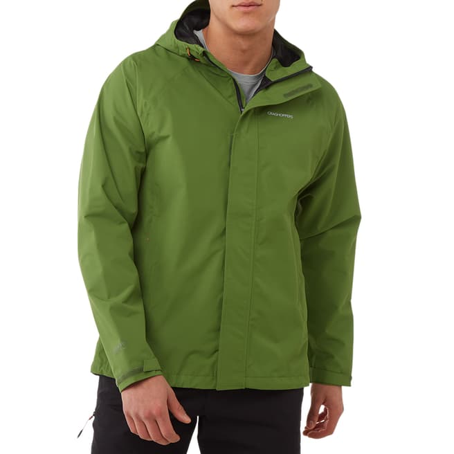 Craghoppers Green Waterproof Shell Jacket