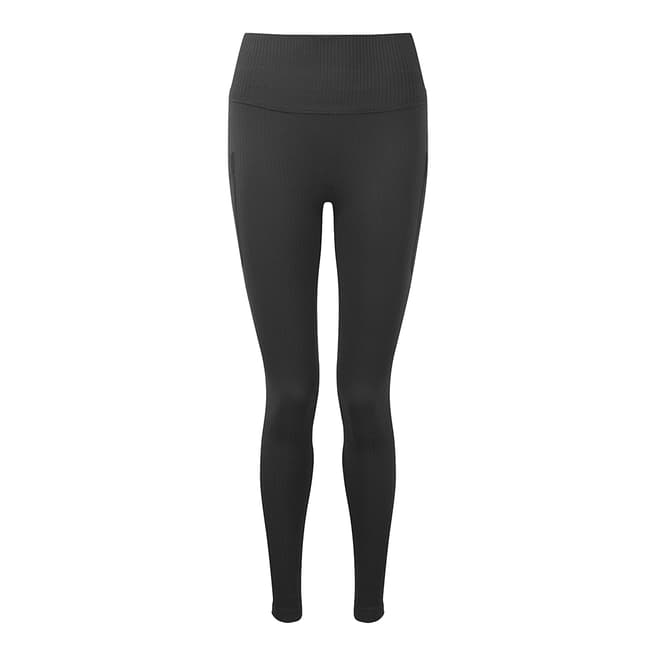 NRNB Charcoal Seamless Ribbed High Waist Leggings