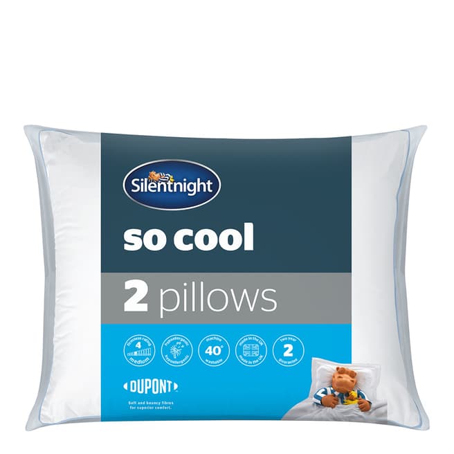 Silentnight So Cool 550g Pair of Pillows