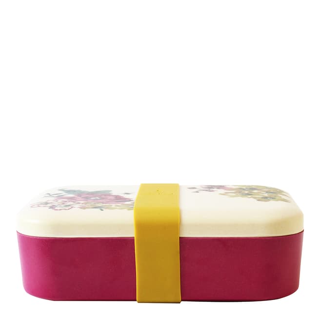 Joules Cambridge Floral Eco Bamboo Lunch Box