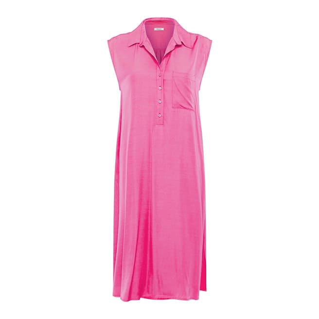 Great Plains Pink Crepe Sleeveless Dress