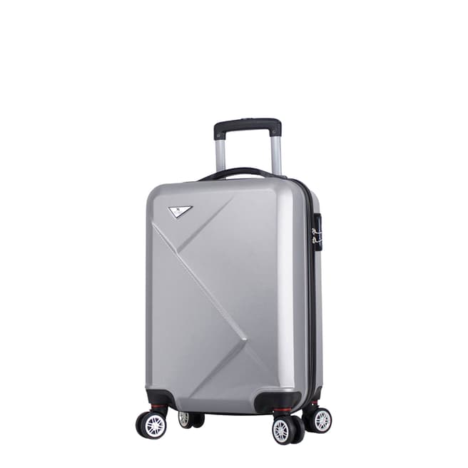 MyValice Grey Cabin Diamond Suitcase