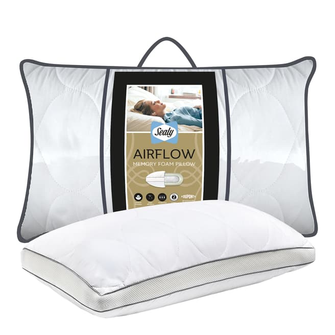 Silentnight Airflow Memory Foam Pair of Pillow