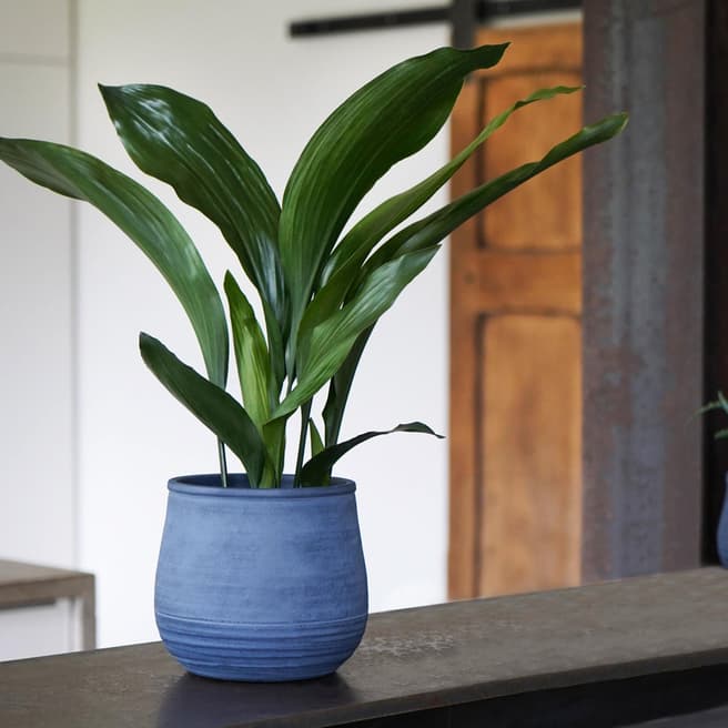 Ivyline Kew Handthrown Planter Azurite, 19cm