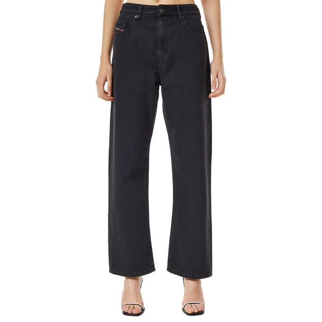 Diesel Black D-Reggy Culotte Style Jeans