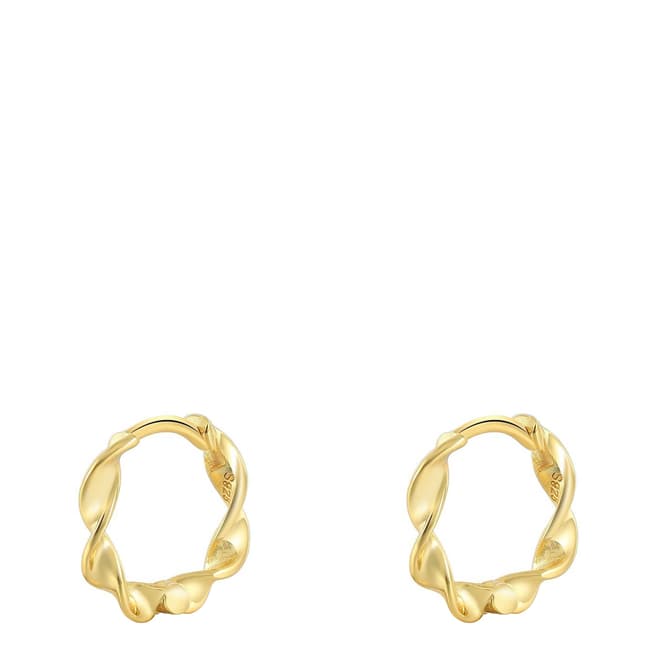 Ma Petite Amie Gold Hoop Earrings