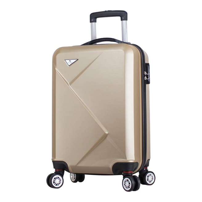 MyValice Gold Cabin Diamond Suitcase