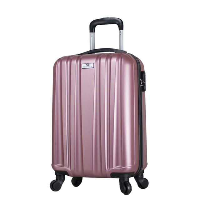 MyValice Rose Gold Cabin Multi-Directional Suitcase