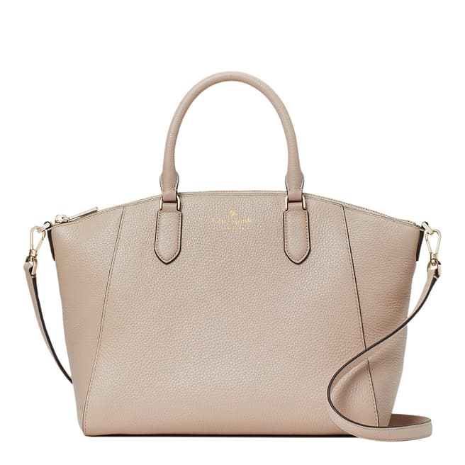 Kate Spade Warm Beige Parker Medium Satchel