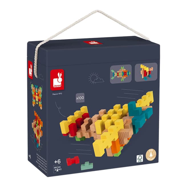 Janod 100 Piece Construction Set