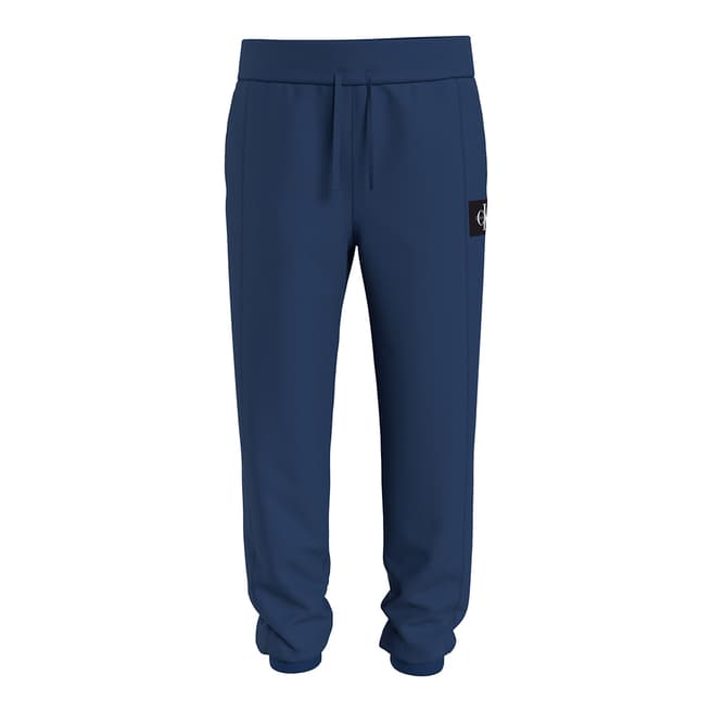 Calvin Klein Boy's Navy Badge Logo Coton Joggers