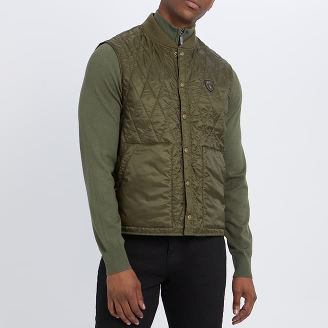 Polo Ralph Lauren Khaki Quilted Gilet