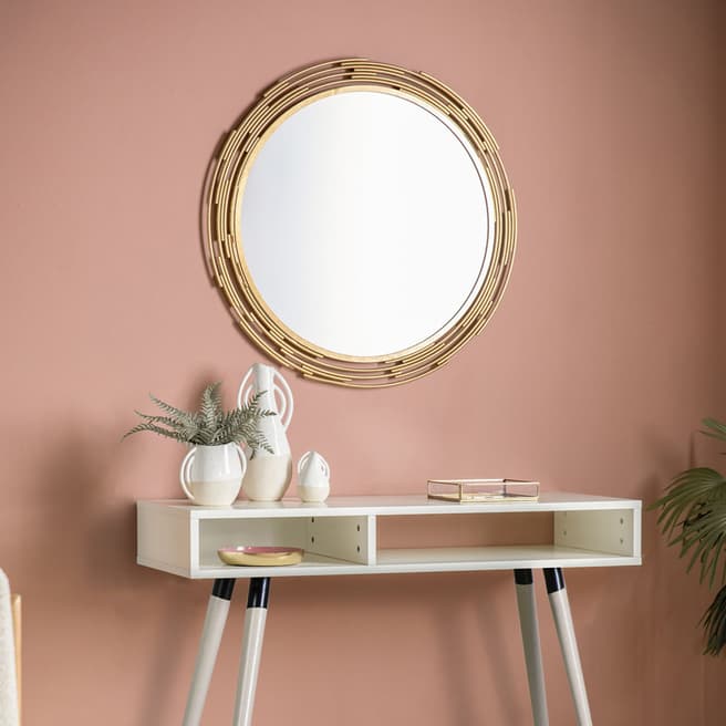 Gallery Living Gamley Mirror, Gold