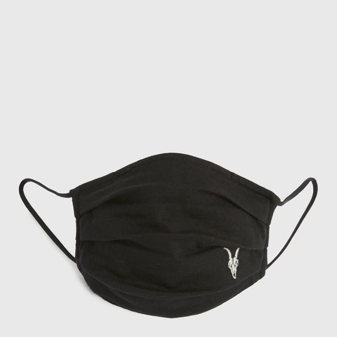 AllSaints Black Saints Face Mask