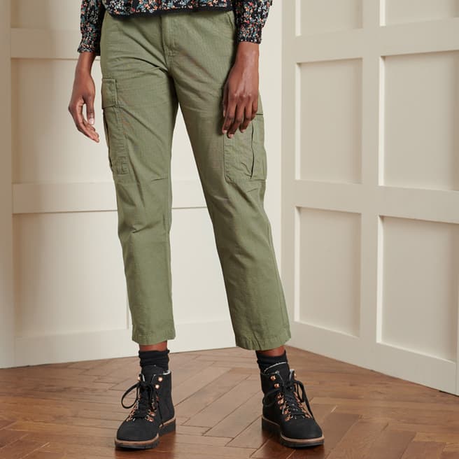 Superdry Khaki Ripstop Cargo Pant