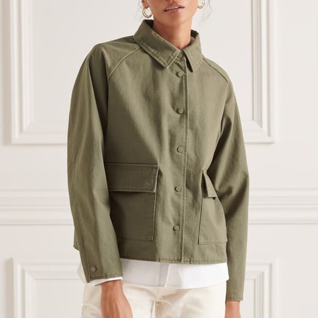 Superdry Moss Khaki Chore Coat