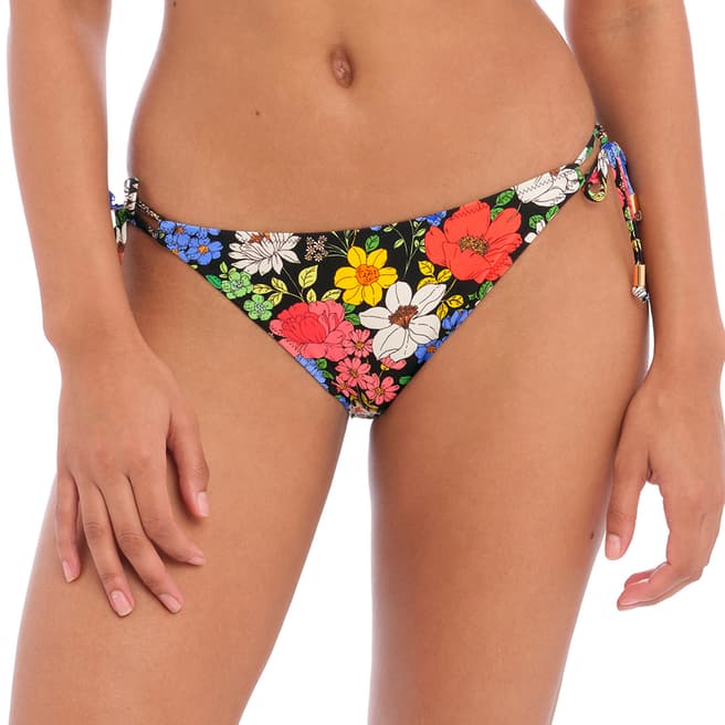 Freya Multi Floral Haze Tie Side Bikini Brief